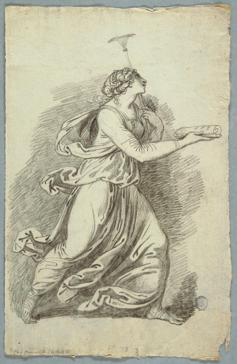 Polyhymnia, Belagat İlham Perisi by Felice Giani