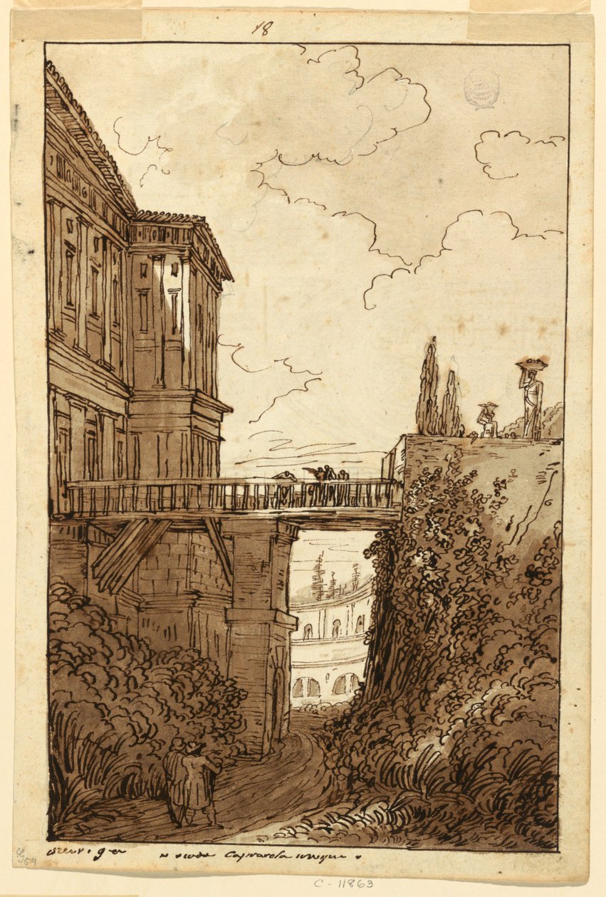 Villa Farnese: Caprarola Hendeği
