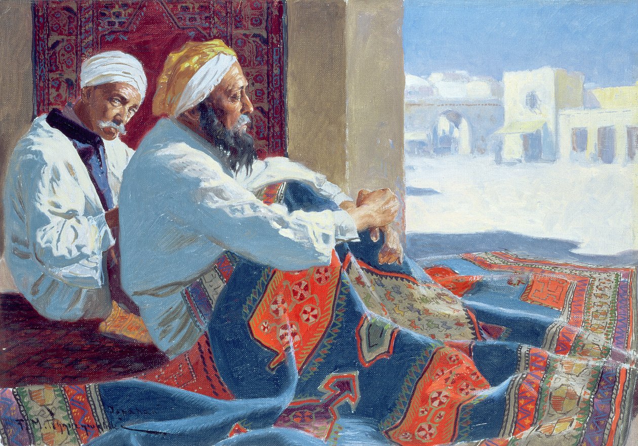 Halı Satıcıları, c.1915 by Feliks Michal Wygrzywalski