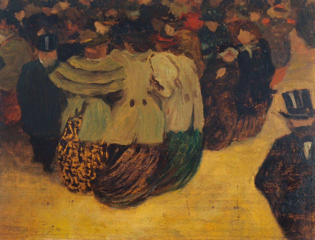 Kalabalık 1894 by Felix Edouard Vallotton