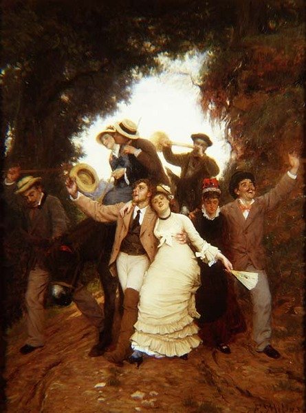 şenlikli şampet by Felix Augustin Milius