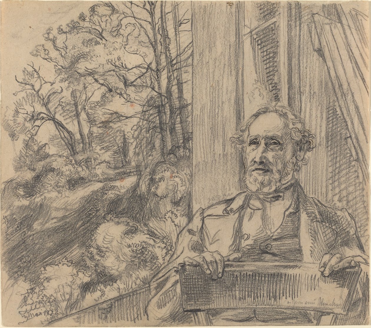 Jacob Meyer-Heine by Felix Bracquemond