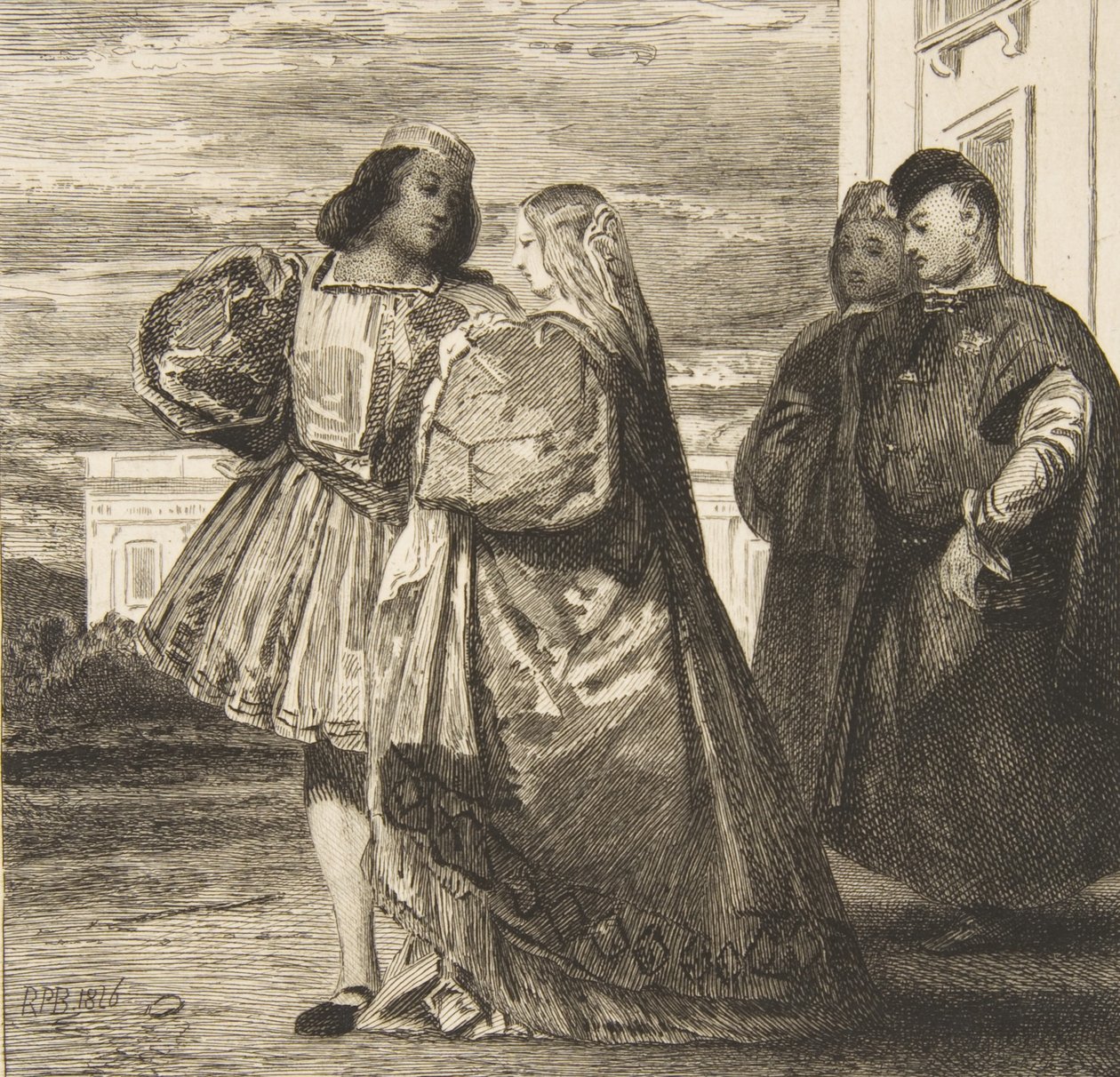 Venedik Gezinti Yolu Venedik Gezinti Yolu, 1863. by Felix Bracquemond