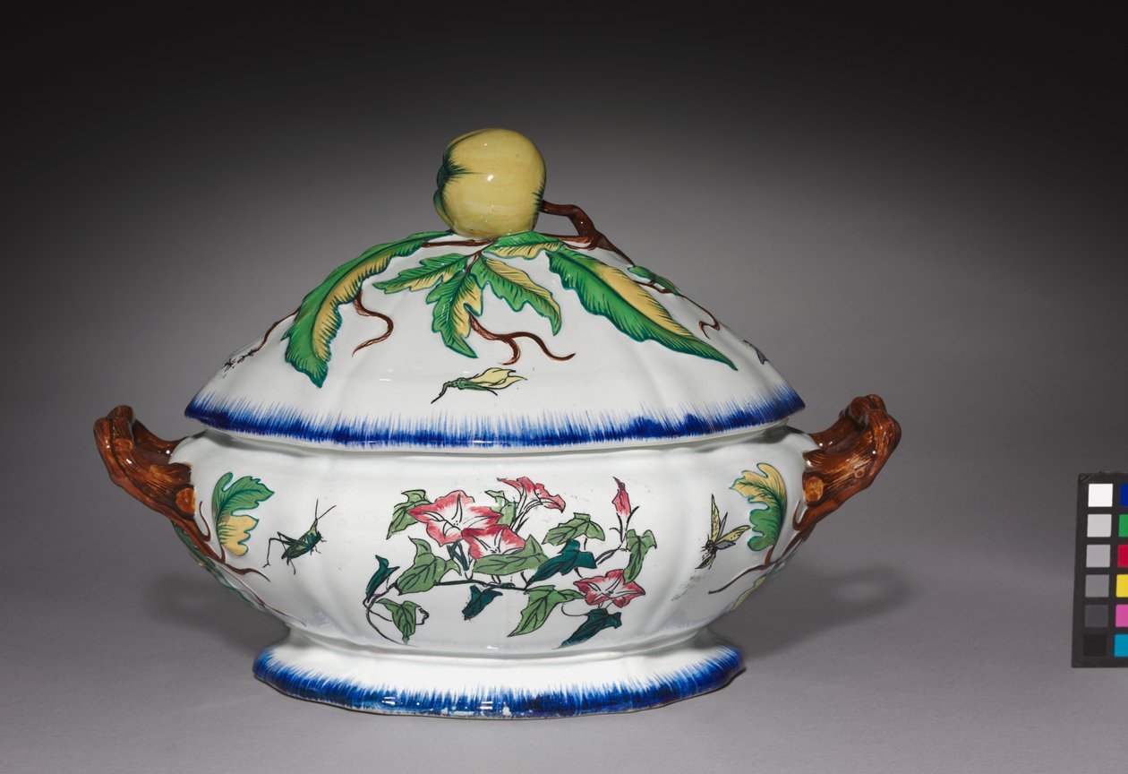 Tureen, Creil Fabrikası tarafından yapıldı, c.1870 by Felix Bracquemond