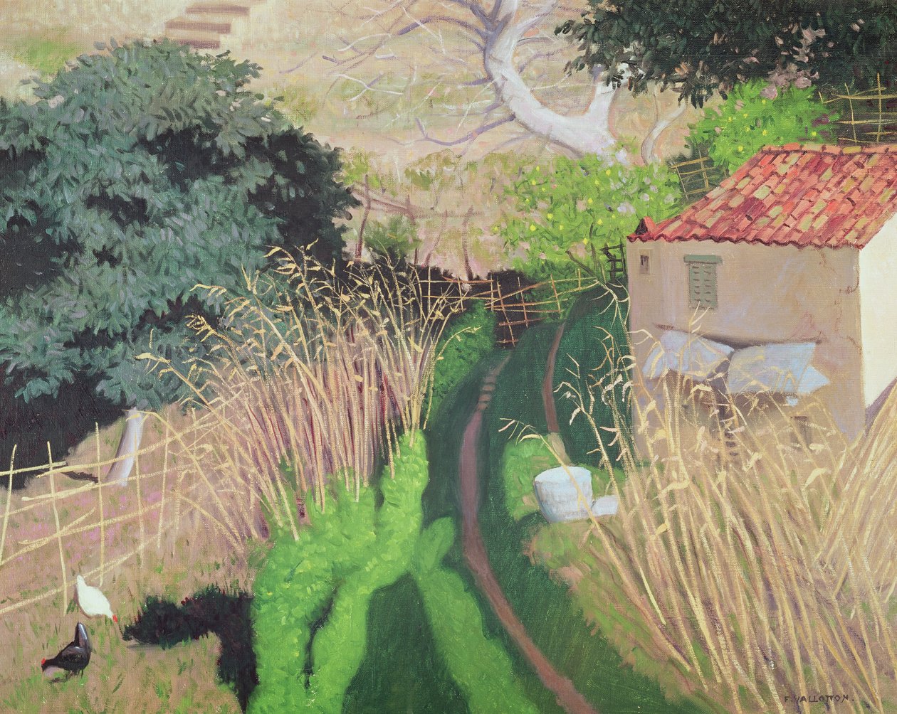 Ev ve Sazlıklar, c.1921-24 by Felix Edouard Vallotton
