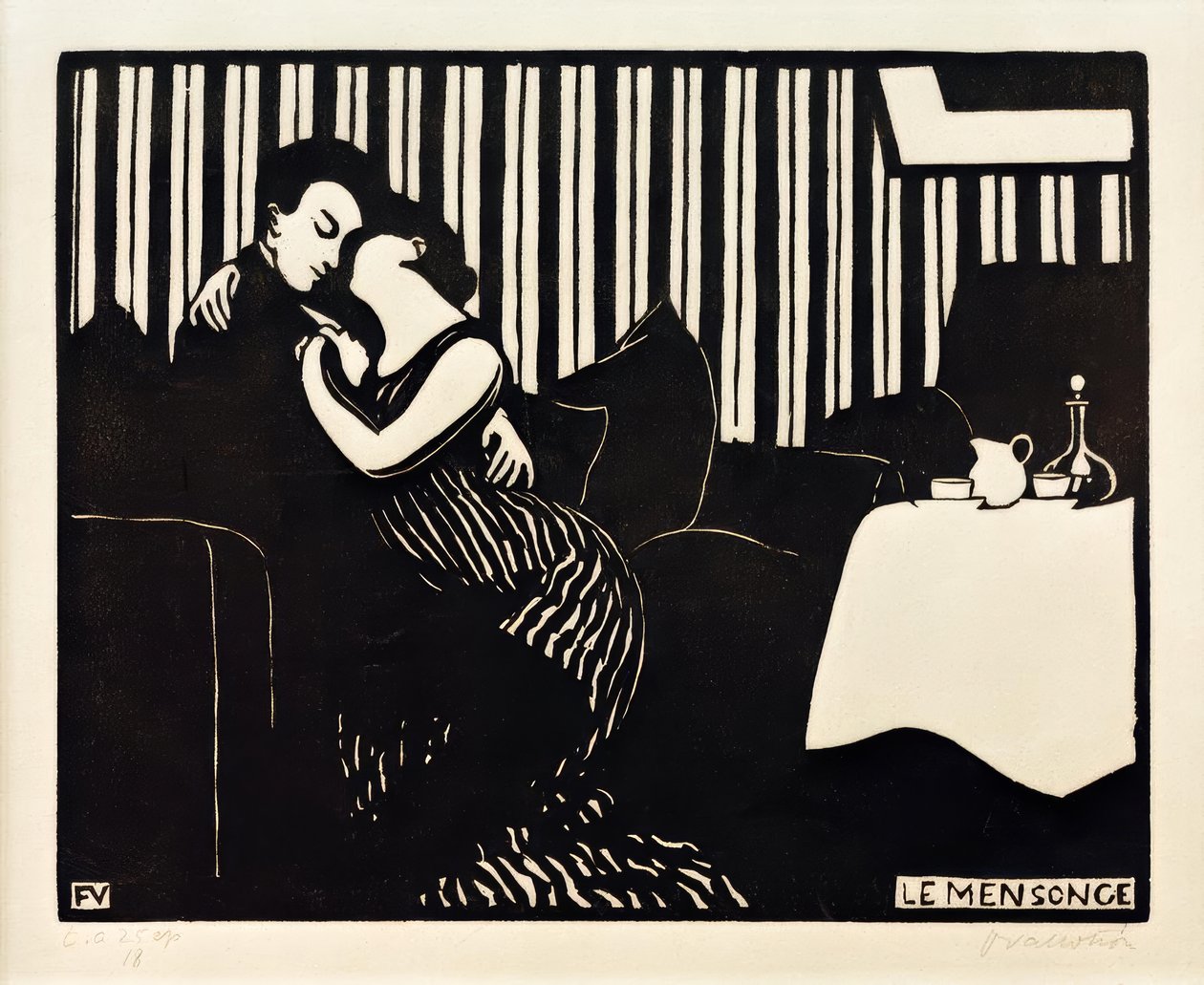 Yalan by Felix Edouard Vallotton