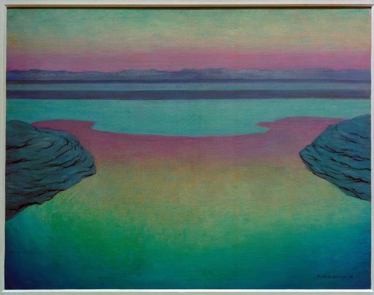 Akşam yükselen gelgit by Felix Edouard Vallotton