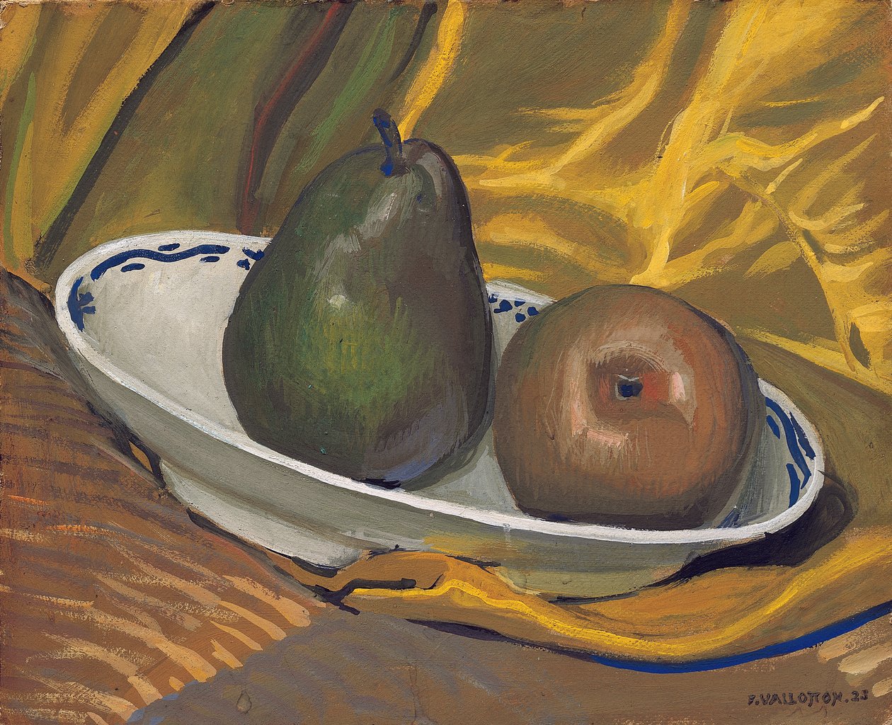armut ile natürmort, 1921 by Felix Edouard Vallotton