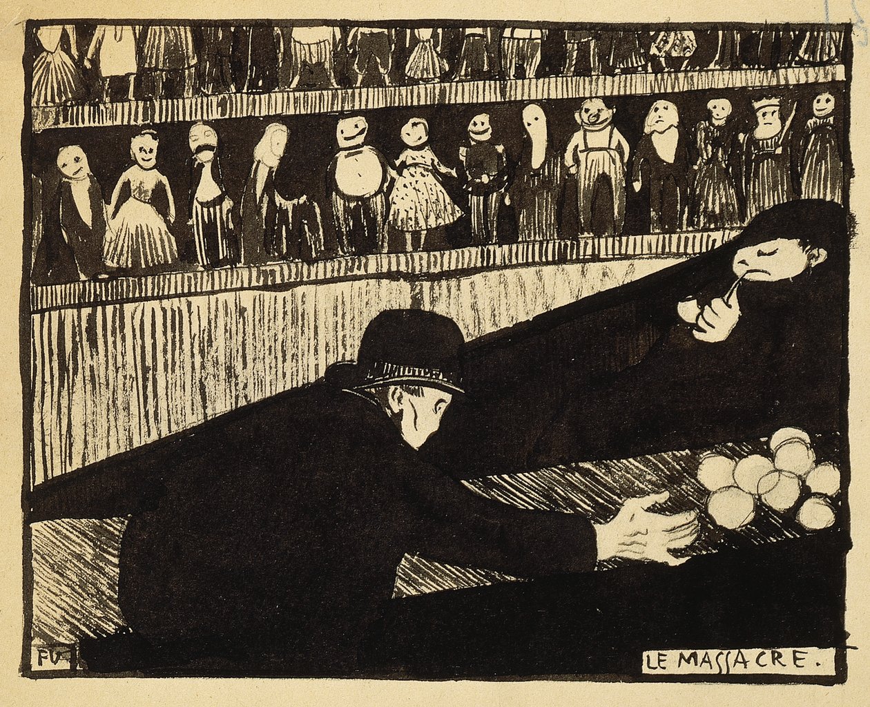 katliam by Felix Edouard Vallotton