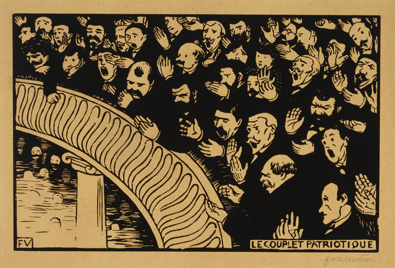 vatansever pislik by Felix Edouard Vallotton