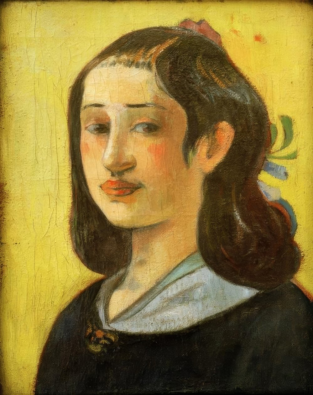 Mavi kumaş gövde by Felix Edouard Vallotton