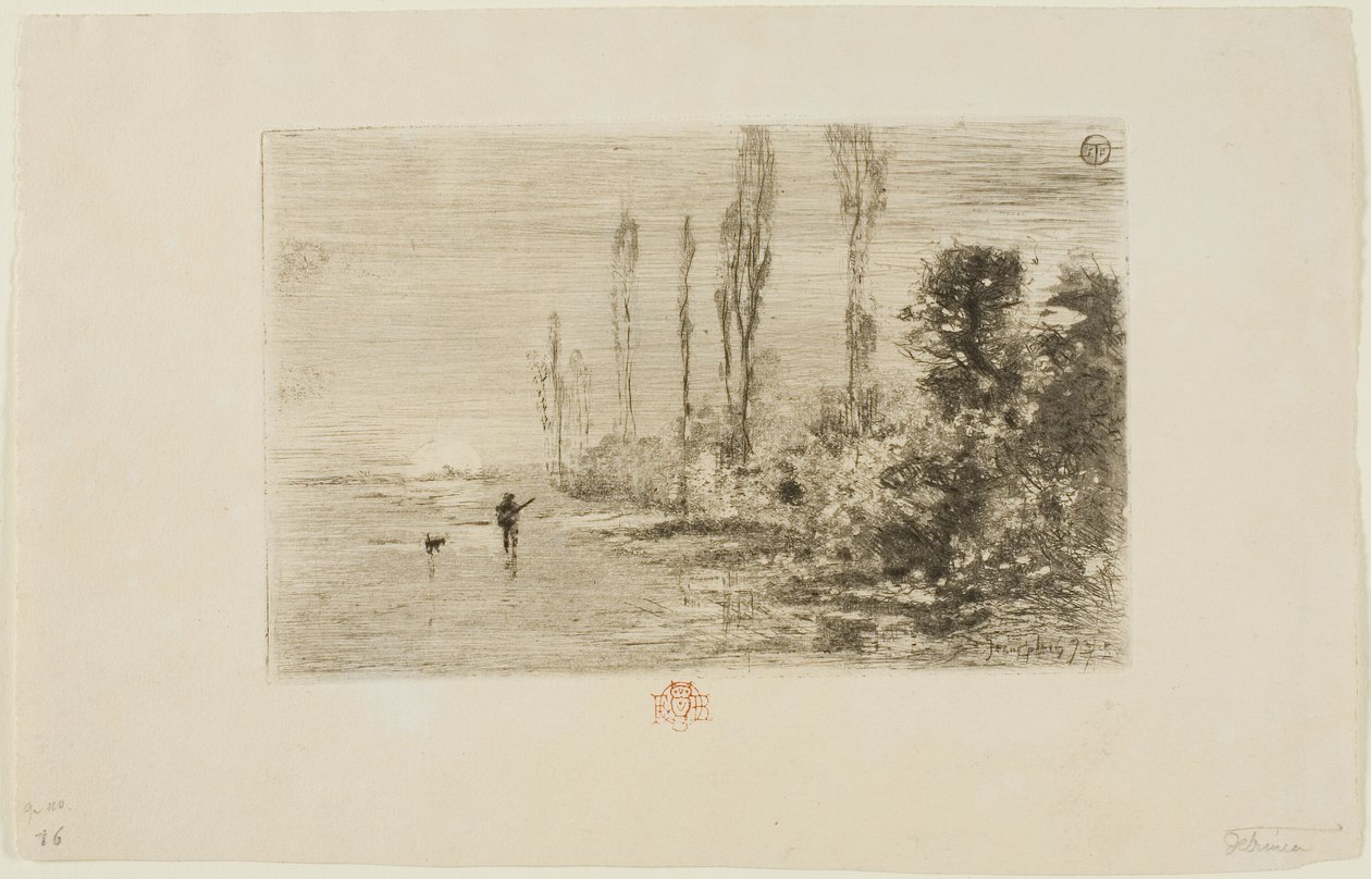 sonbahar sabahı by Felix Hilaire Buhot