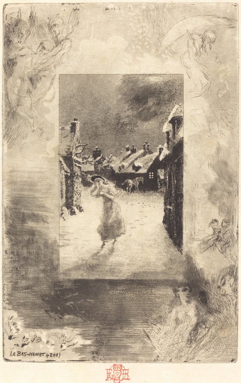 Aşağı Hamet, 18791880. by Felix Hilaire Buhot