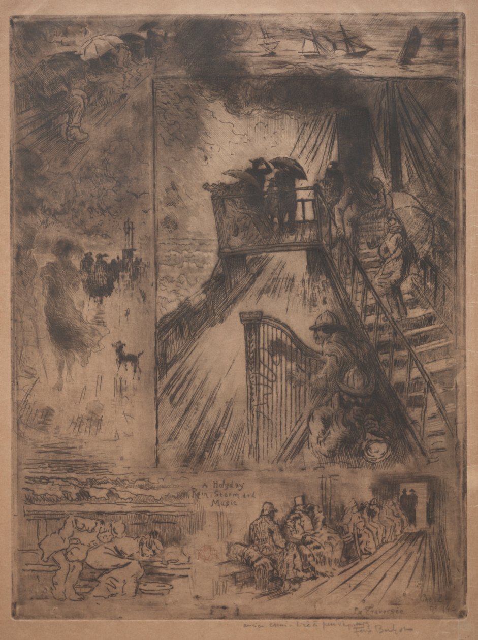 Geçit by Felix Hilaire Buhot