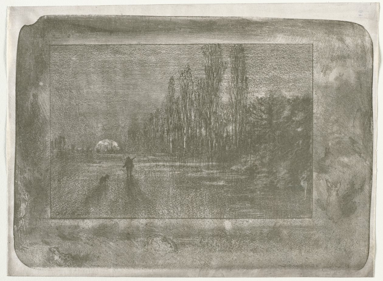Küçük Avcı by Felix Hilaire Buhot