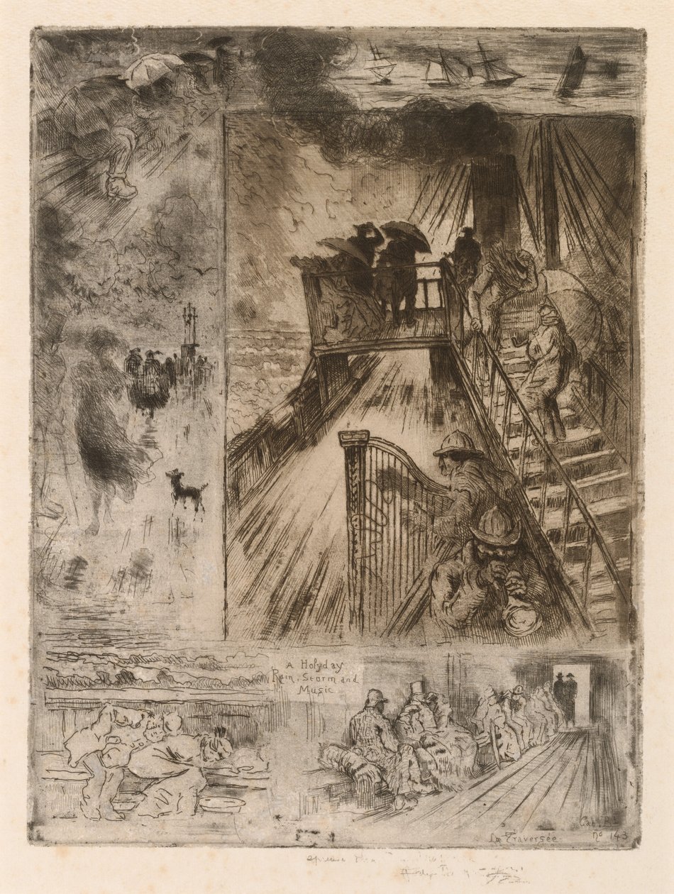 geçit by Felix Hilaire Buhot