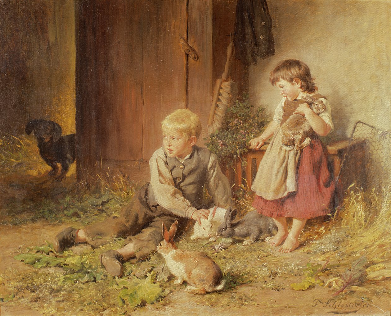 Tavşanları Korumak by Felix Schlesinger