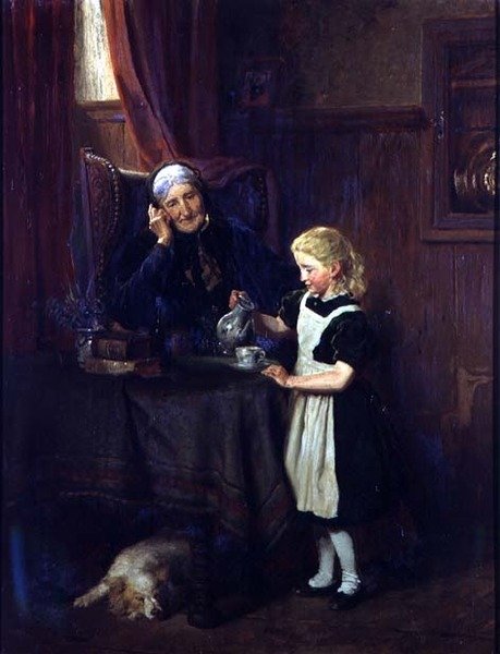 Büyükanne için çay by Felix Schlesinger
