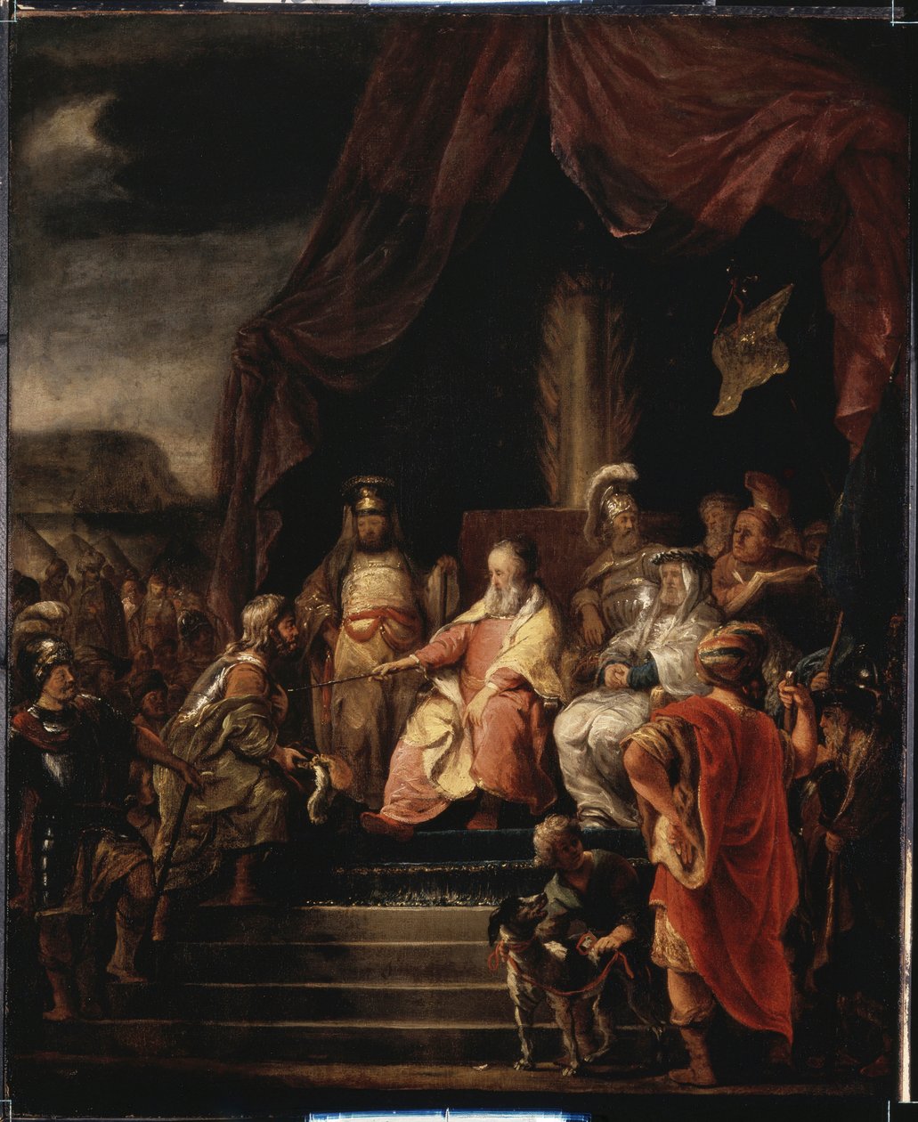 Musa ve Jethro, c.1655-56 by Ferdinand Bol
