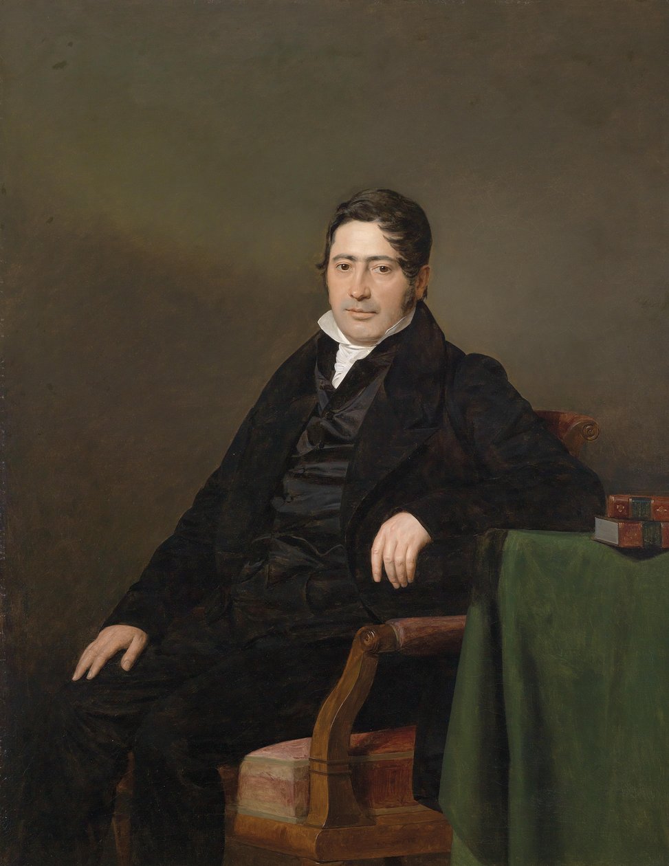 Üniversite profesörü Dr. med. Sigmund Caspar Fischer (1793-1860) by Ferdinand Georg Waldmuller