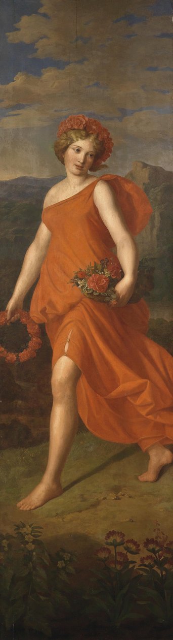 bitki örtüsü by Ferdinand Georg Waldmuller