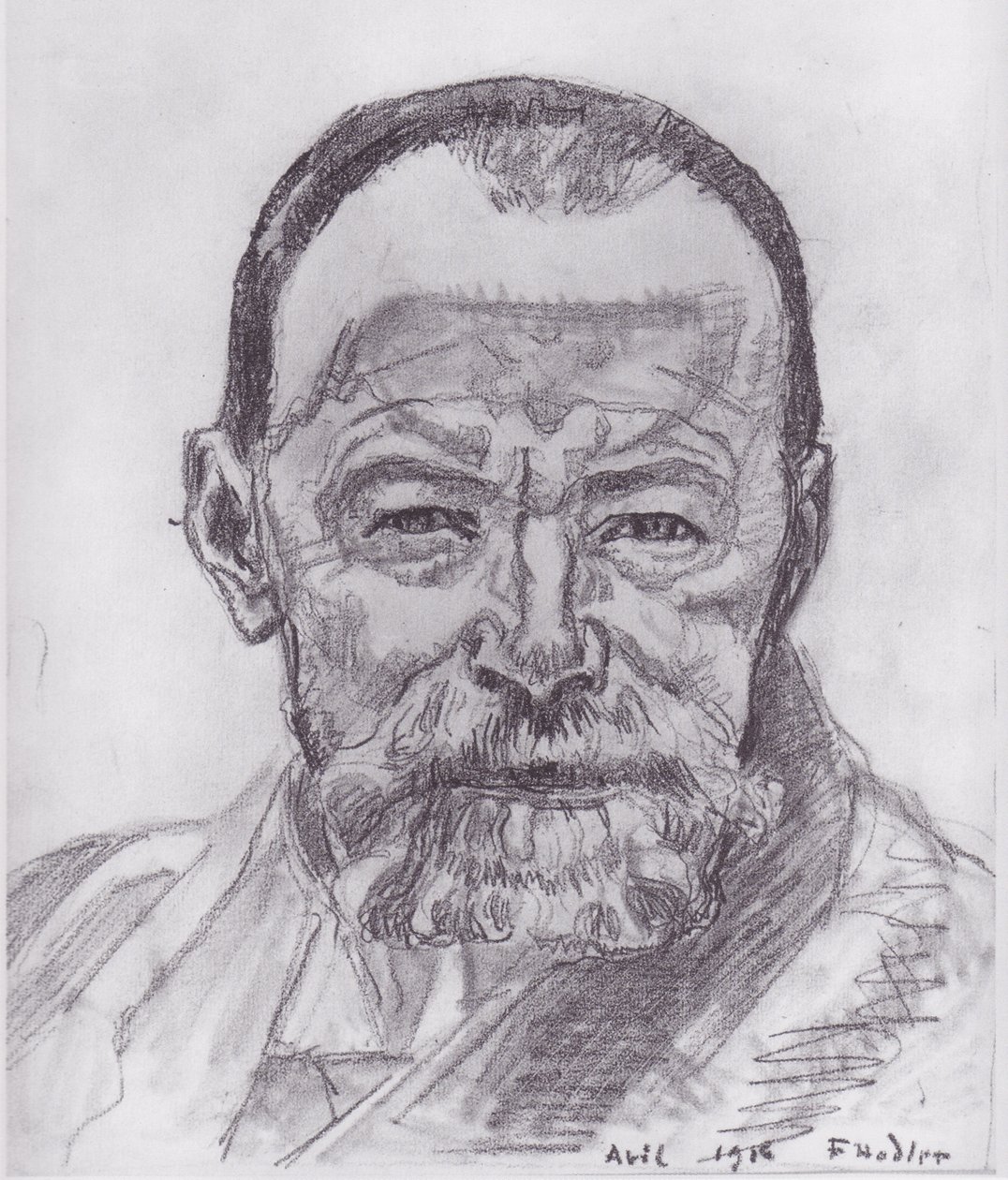 Otoportre Çalışmaları. by Ferdinand Hodler