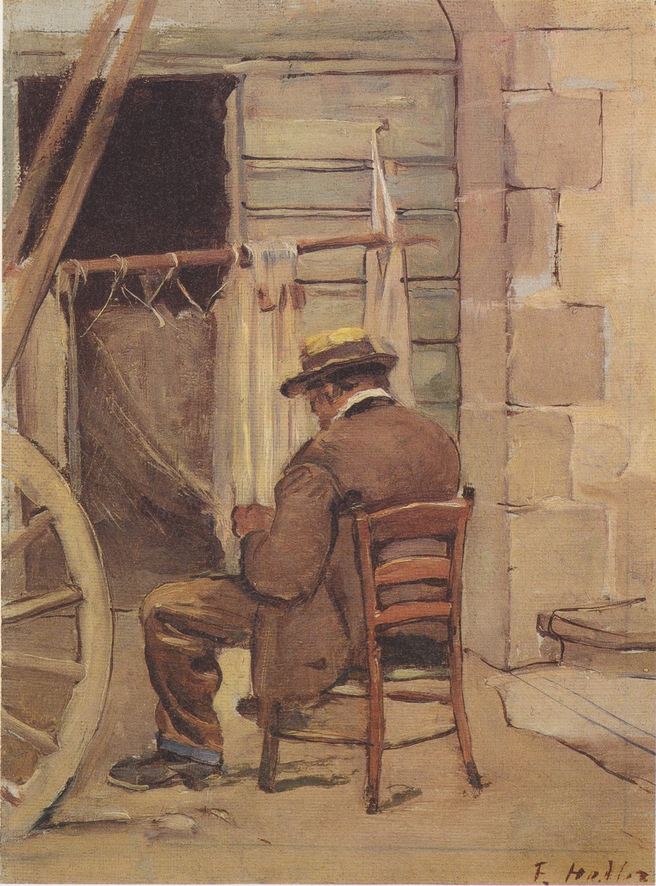 Netzflicker by Ferdinand Hodler