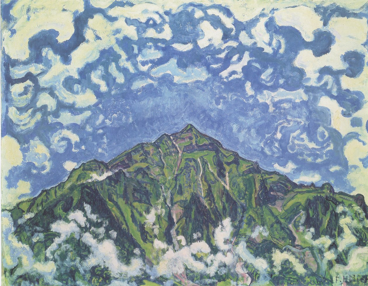 hapşırma by Ferdinand Hodler