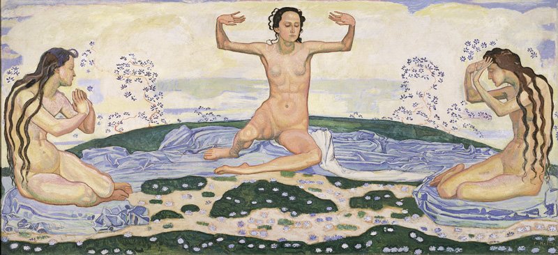 3. Gün by Ferdinand Hodler