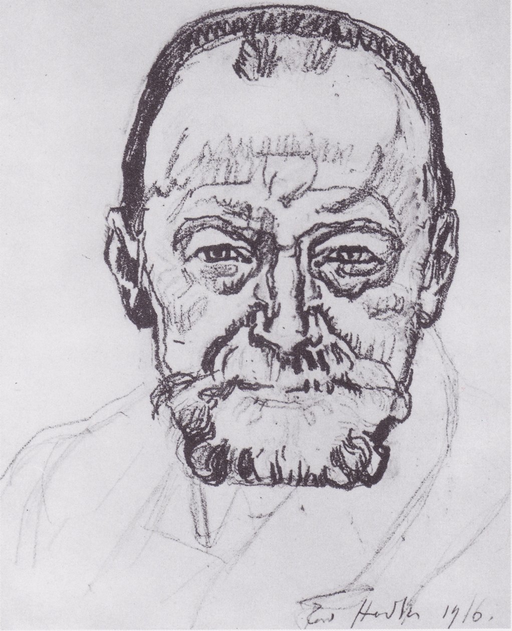 Otoportre Çalışması by Ferdinand Hodler
