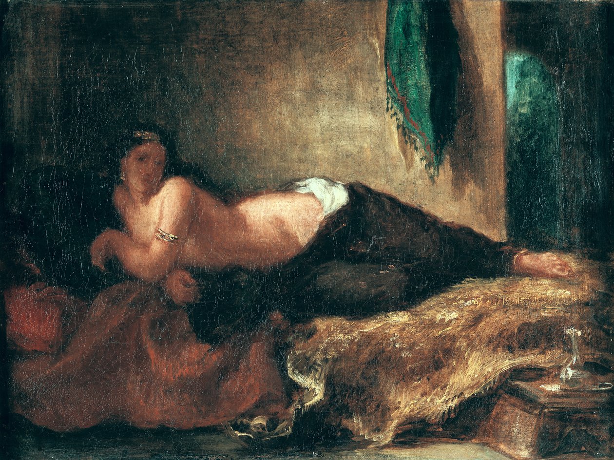 odalı by Ferdinand Victor Eugene Delacroix