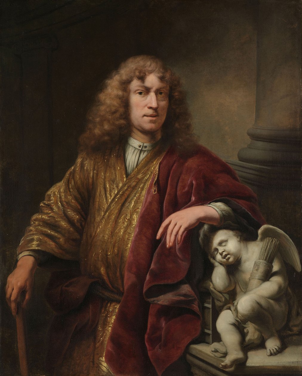 Otoportre, c.1669 (tuval üzerine yağlı boya) by Ferdinand Bol