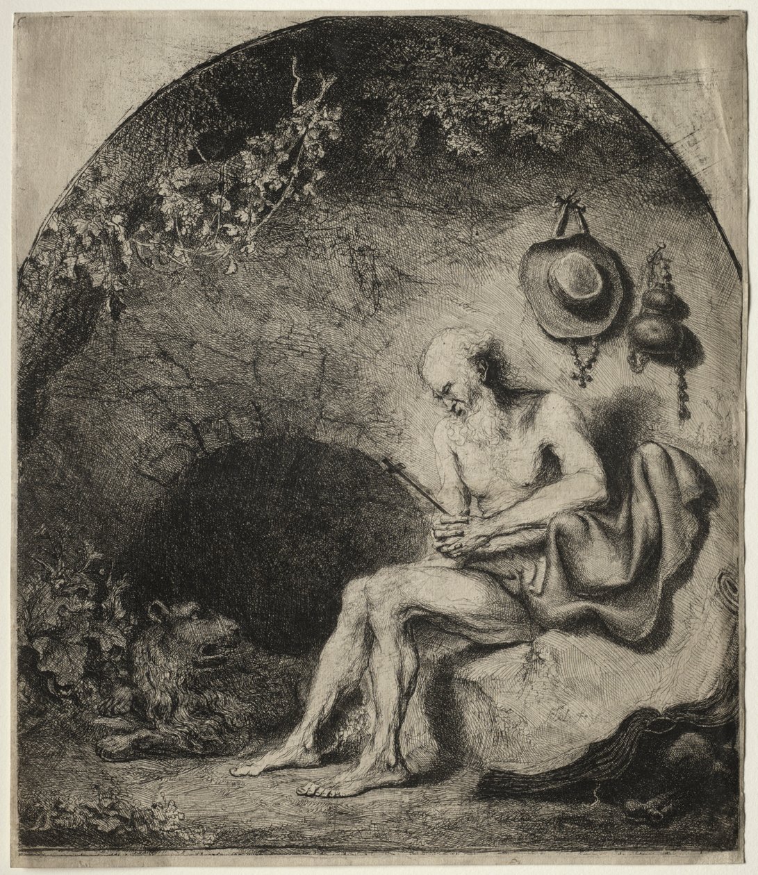 Aziz Jerome, Penitence, 1644. by Ferdinand Bol