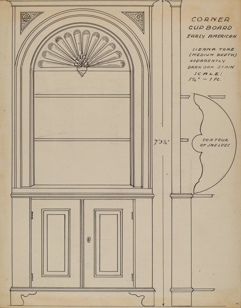Köşe Dolap by Ferdinand Cartier