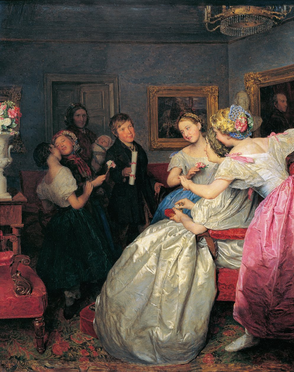 Zavallı iyi dilekler by Ferdinand Georg Waldmuller
