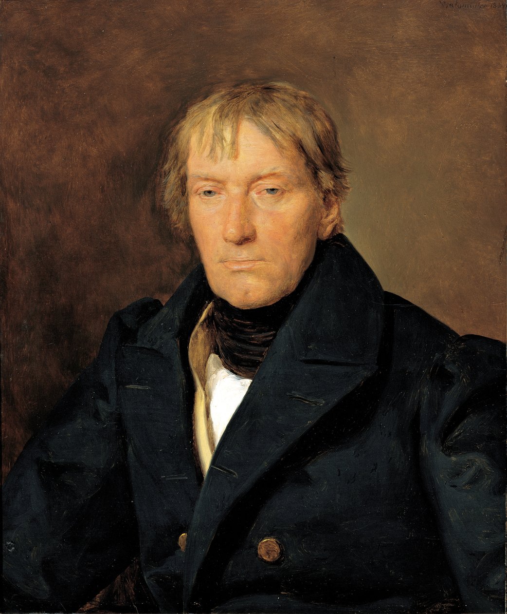 oymacı François Haury by Ferdinand Georg Waldmuller