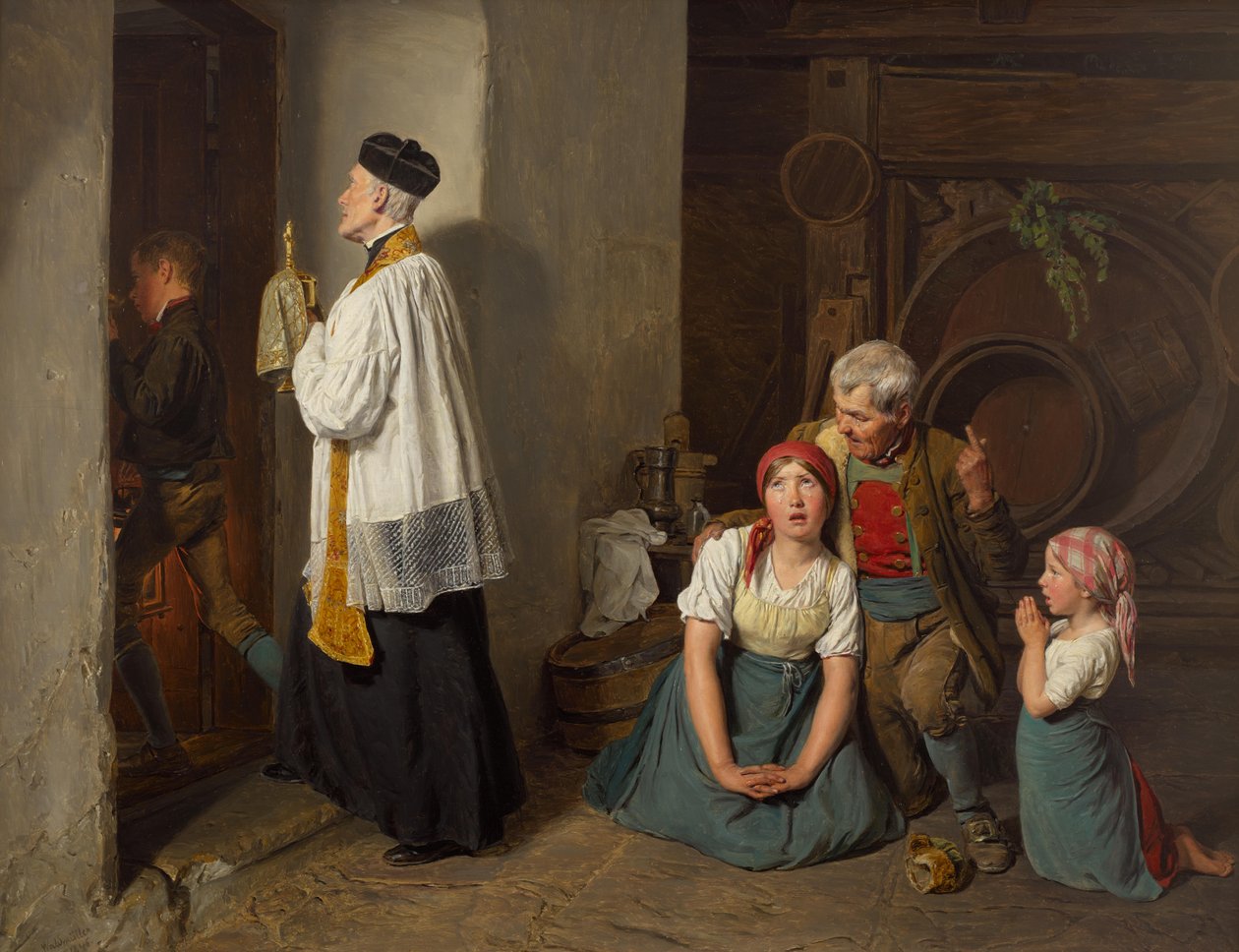  by Ferdinand Georg Waldmuller