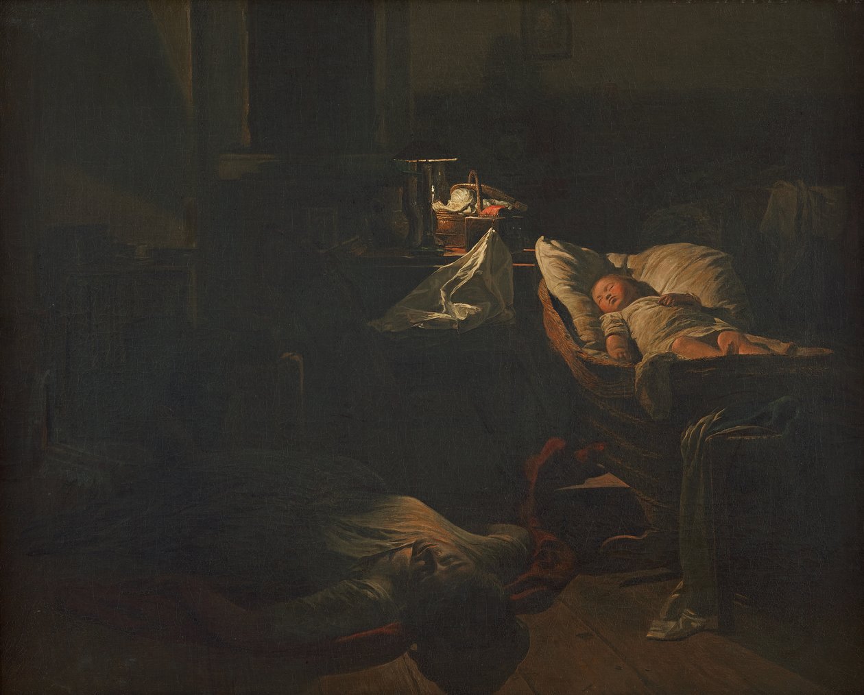 tükenmiş güç by Ferdinand Georg Waldmuller