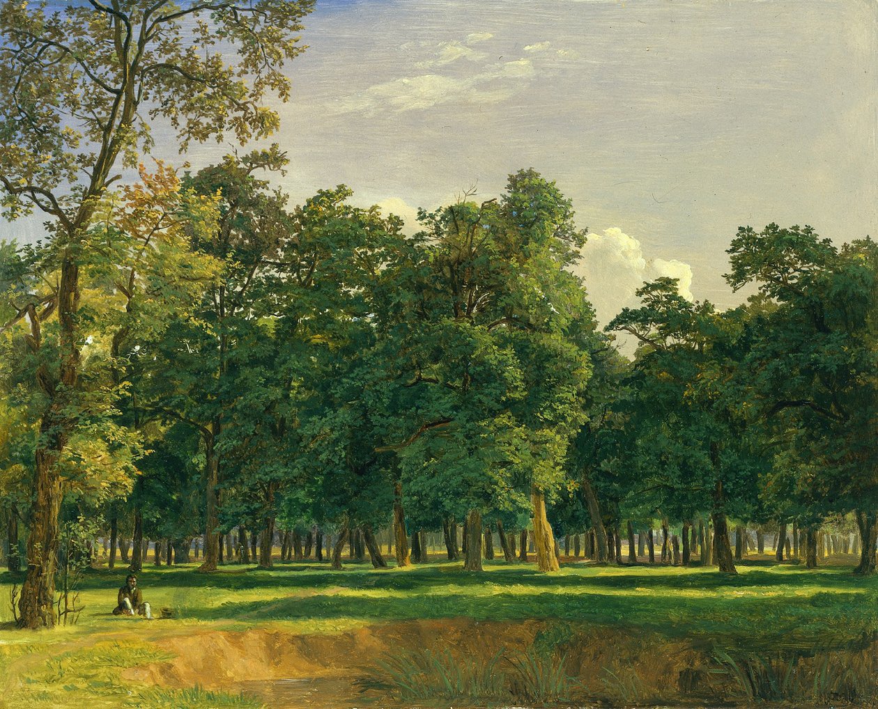 Prater Manzarası by Ferdinand Georg Waldmuller
