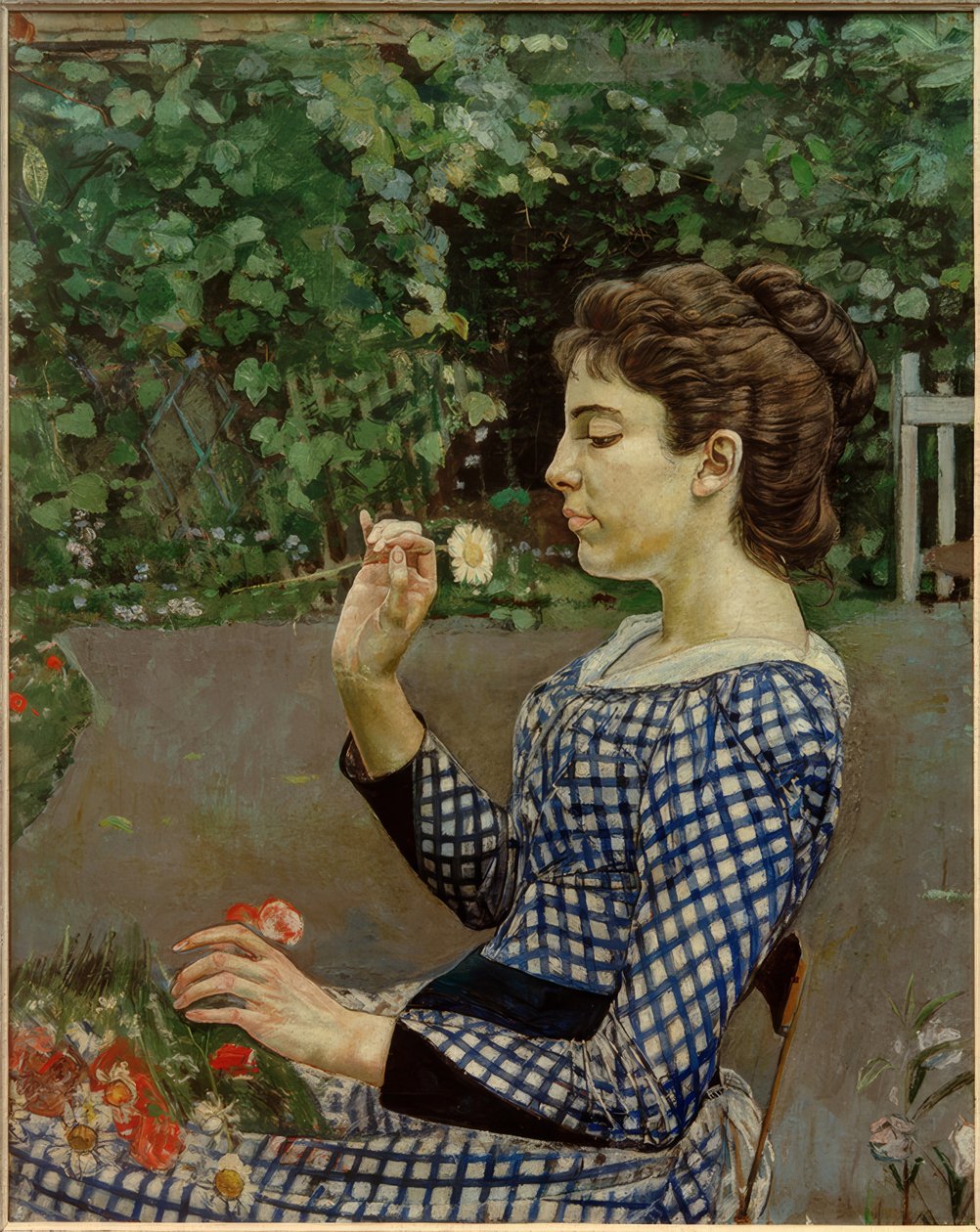 Bildnis Hélène Weiglé by Ferdinand Hodler