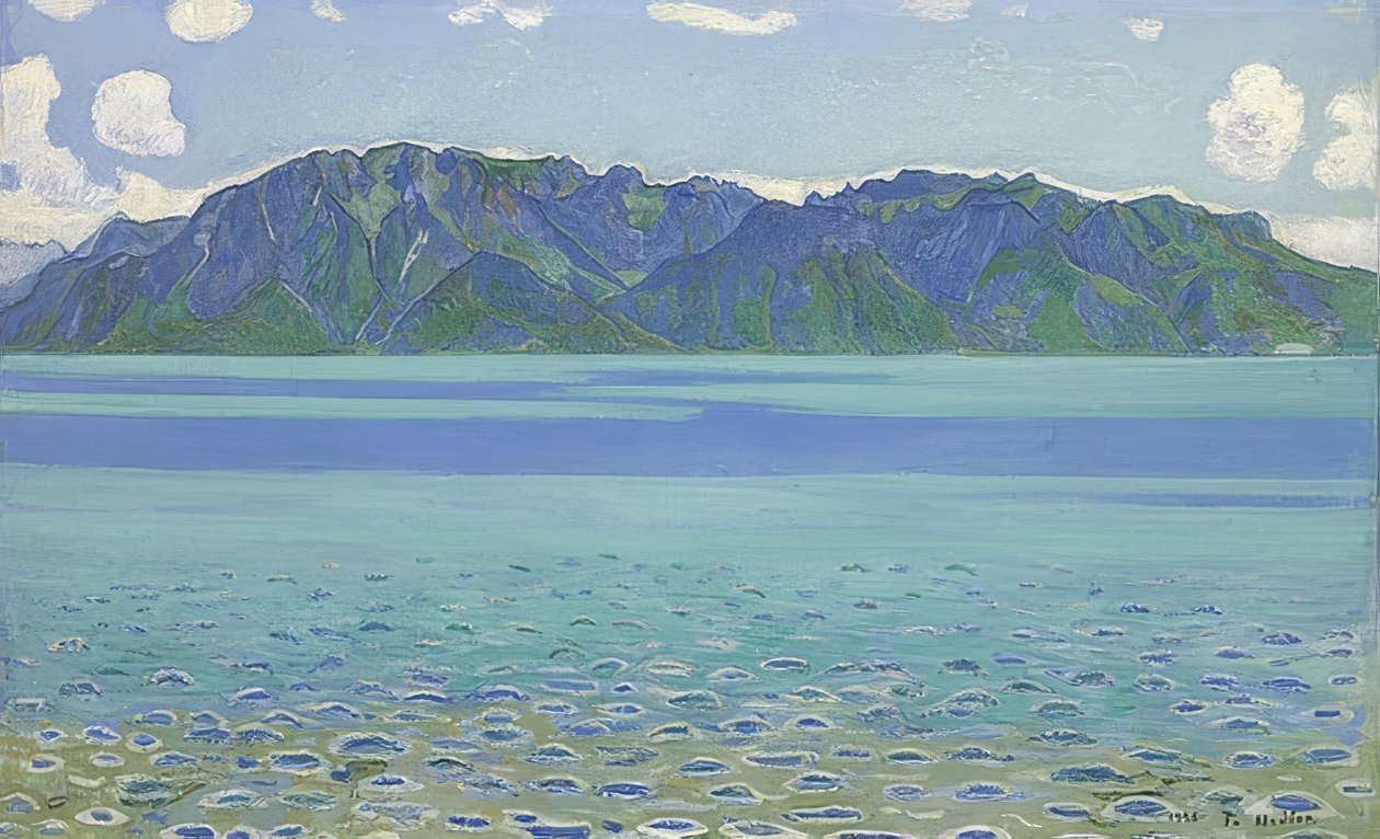 Grammont. 1905 by Ferdinand Hodler
