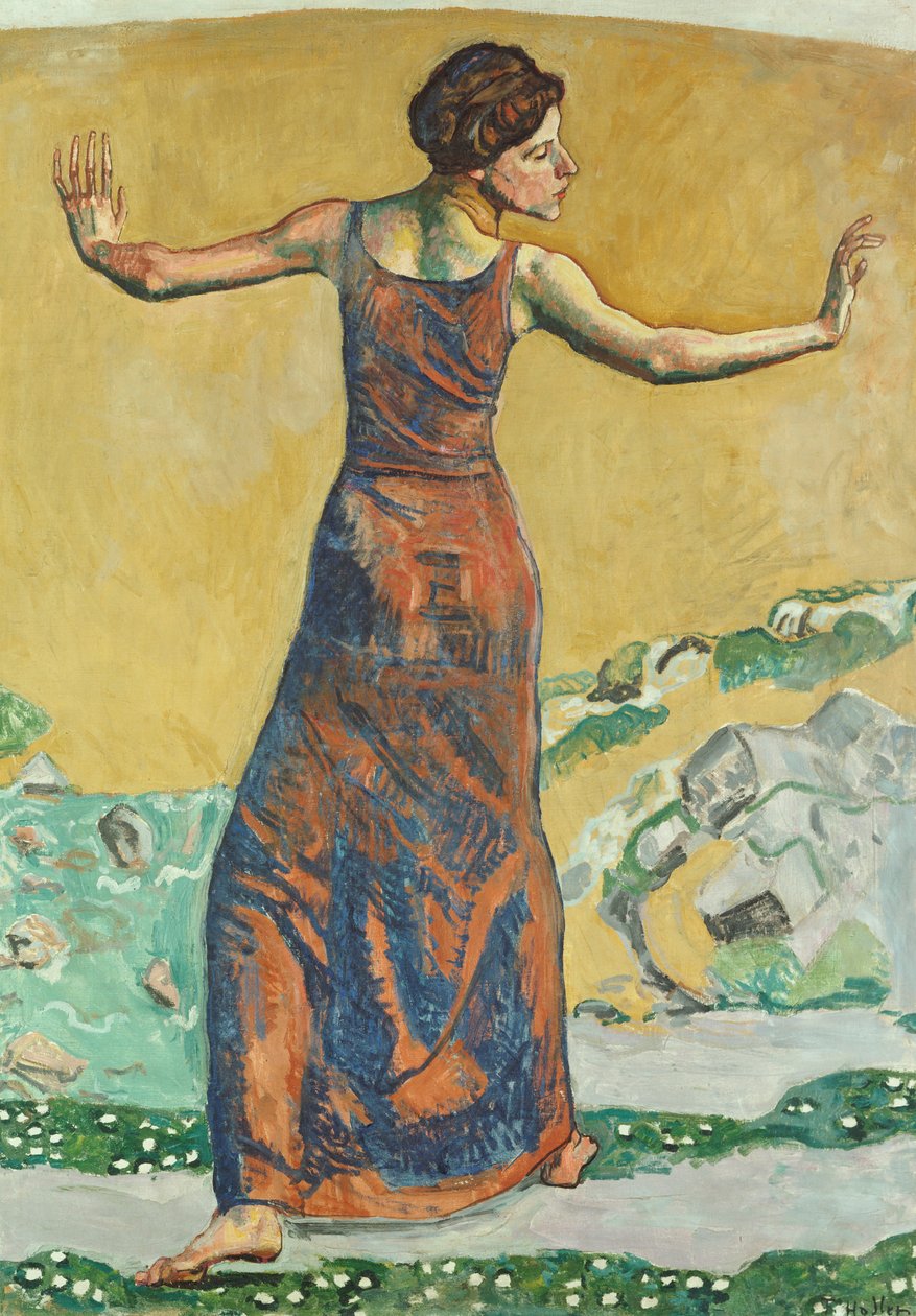 Neşeli Kadın, 1911 by Ferdinand Hodler