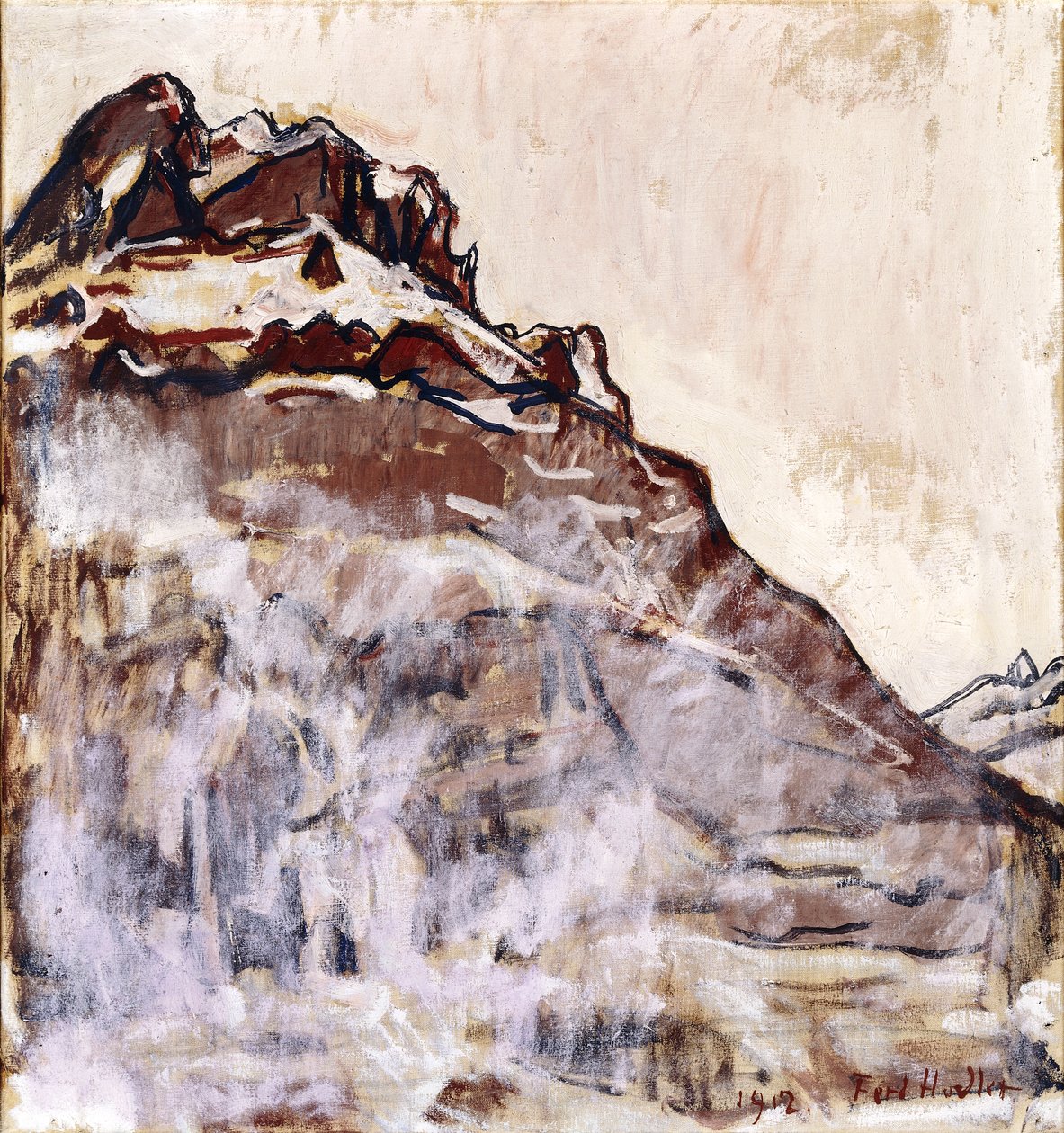 Mettenberg, 1912 by Ferdinand Hodler
