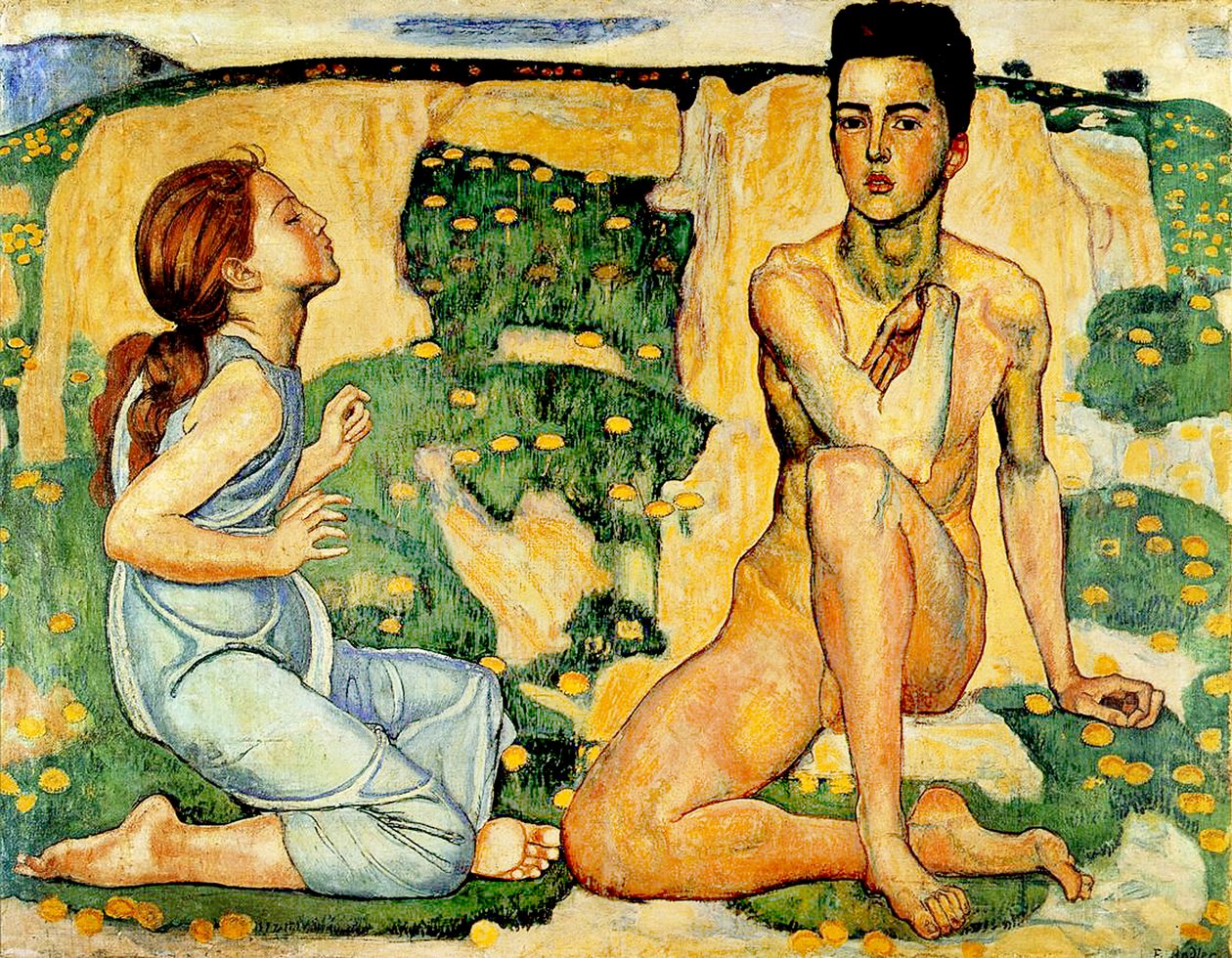 Bahar by Ferdinand Hodler