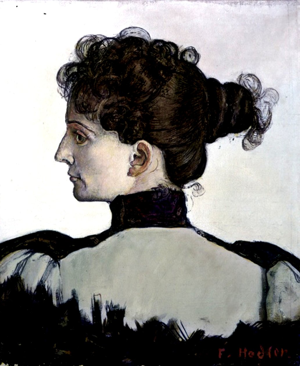Sanatçının Karısı (tuval üzerine yağlı boya) by Ferdinand Hodler