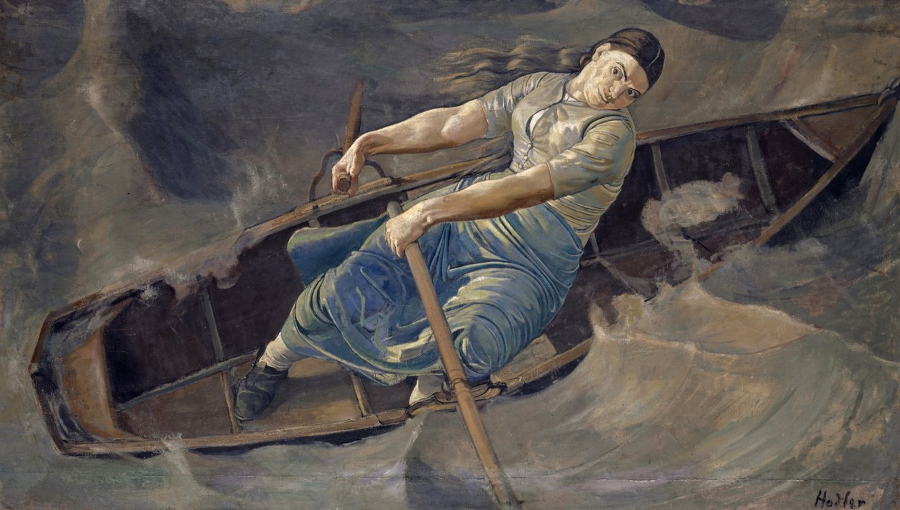 Cesur Kadın, 1886 by Ferdinand Hodler