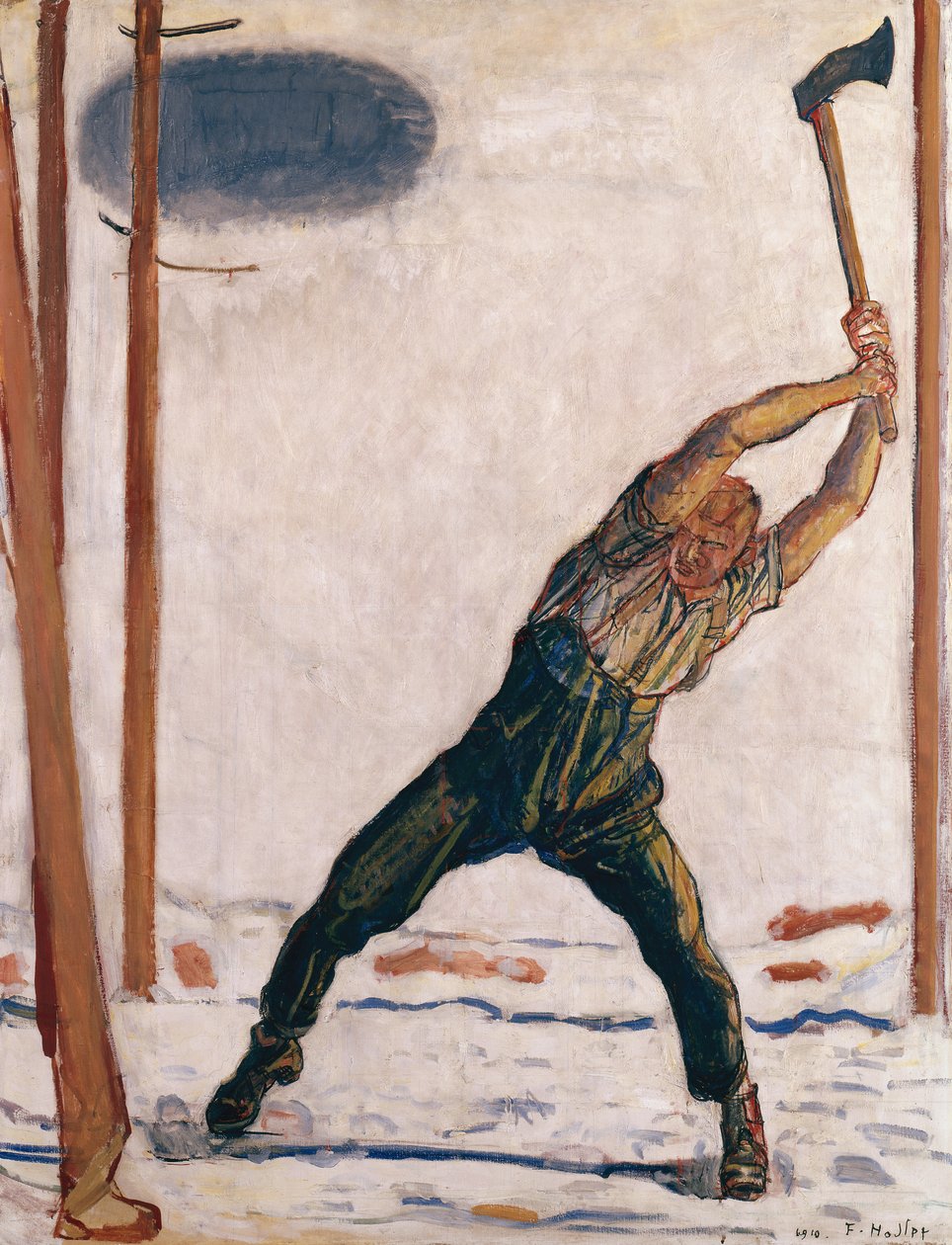 oduncu by Ferdinand Hodler