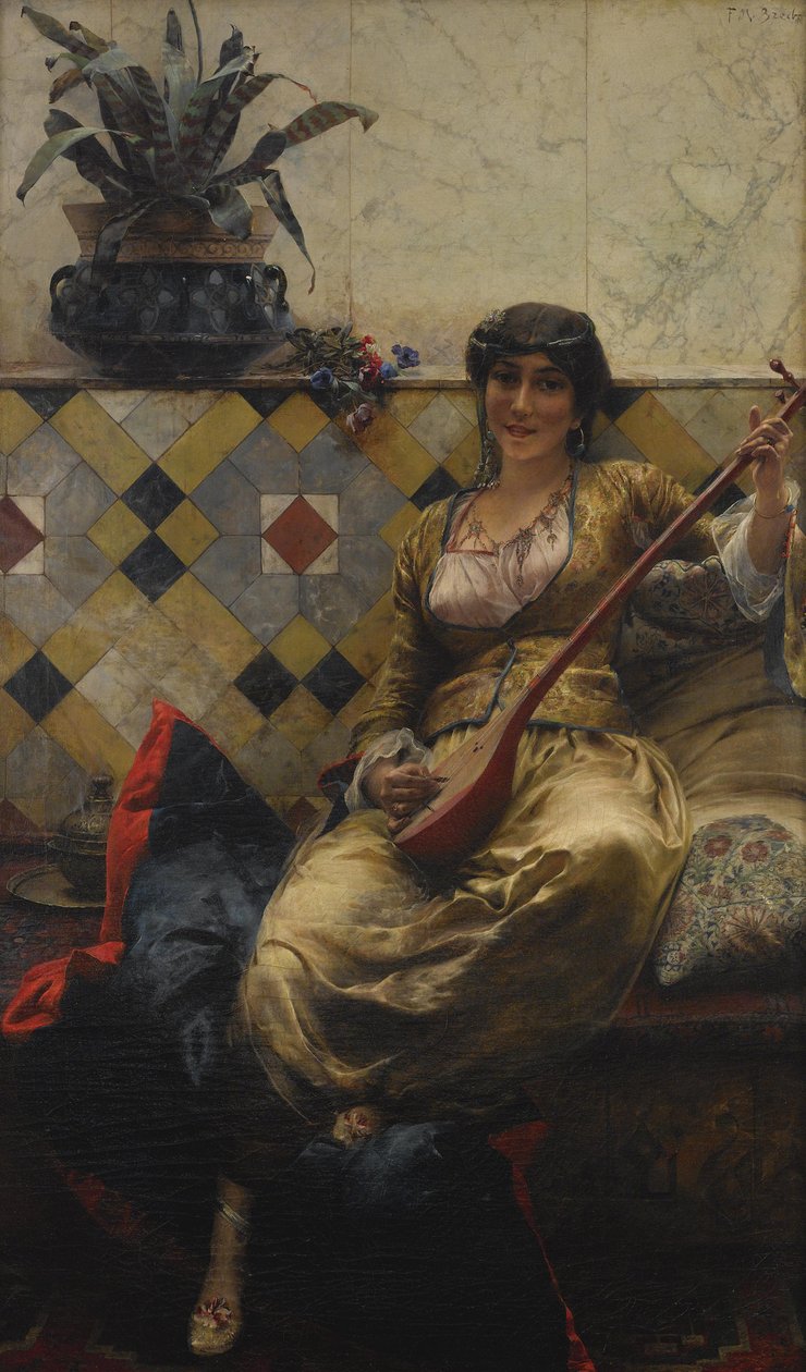Haremde Serenat by Ferdinand Max Bredt