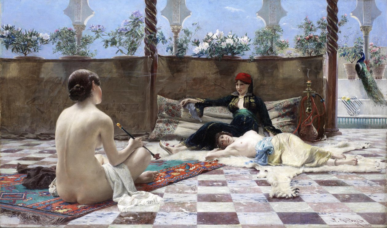Türk Kadınları, 1893 by Ferdinand Max Bredt