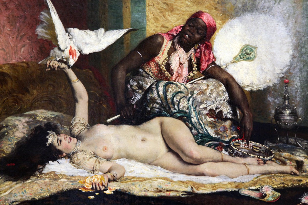 'Odalı', 1880'ler by Ferdinand Roybet